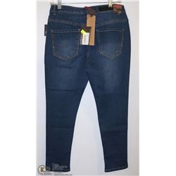 LIVERPOOL SKINNY ANKLE MED WASH JEAN SIZE 4