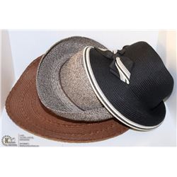 LOT OF 3 HATS