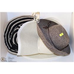 LOT OF 3 HATS