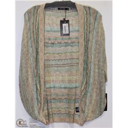 GREEN & TAUPE CARDIGAN SIZE XS/SM