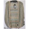 Image 1 : GREEN & TAUPE CARDIGAN SIZE XS/SM
