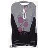 Image 1 : BLACK & GREY KNIT SWEATER SIZE XL
