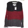 Image 1 : BLACK MULTI COLORED KNIT SWEATER SIZE XL