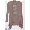 Image 1 : BEIGE KNIT CARDIGAN SIZE SMALL