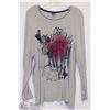 Image 1 : LONG SLEEVE "YOU MADE MY DAY" PRINT SHIRT SIZE XL
