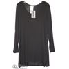 Image 1 : BASIC CREW NECK TUNIC SIZE XL