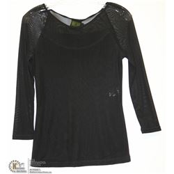 LONG SLEEVE MESH TOP SIZE XSMALL