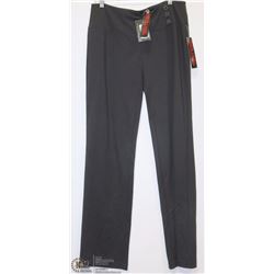 BLACK STRAIGHT LEG DRESS PANT SIZE LARGE