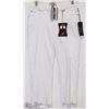 Image 1 : WHITE STRETCHY CAPRIS SIZE 4