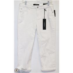 OFF WHITE CAPRI DRESS PANTS SIZE 8