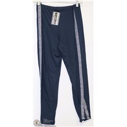 INDIGO & DENIM COLORED LEGGING W/BUTTON DETAIL