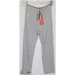 GREY LACE LEGGINGS SZ XSM