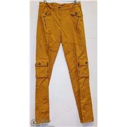 MUSTARD COLOR CARGO PANT SIZE 4