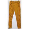 Image 1 : MUSTARD COLOR CARGO PANT SIZE 10