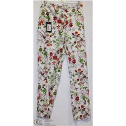 COTTON WILD FLOWER PRINT PANT SIZE 10