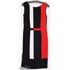 Image 1 : SLEEVELESS RED/WHITE/BLACK DRESS SIZE 10