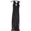 Image 1 : MAXI DRESS WITH MESH OVERLAY SIZE XSM