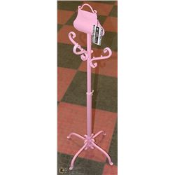 PINK CRYSTAL PURSE STAND - HOLDS UP TO 12 PURSES