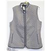 Image 1 : QUILTED NYLON GREY VEST SIZE XL