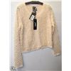 Image 1 : CARDIGAN - EYELASH KNIT W/HOLES SIZE 6
