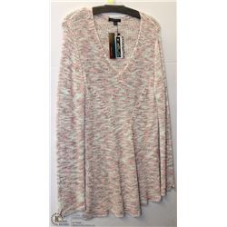 BEIGE/PINK TUNIC SIZE LARGE