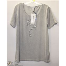 GREY QUESTION MARK TSHIRT SIZE 14