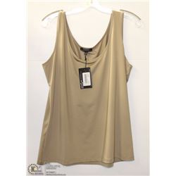 TAUPE TANK TOP SIZE LRG