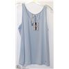 Image 1 : MESH V ON NECKLINE TANK TOP SIZE 12