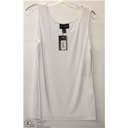 WHITE DRESS TANK TOP SIZE 14