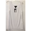 Image 1 : WHITE DRESS TANK TOP SIZE 14
