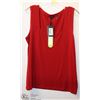 Image 1 : RED SQUARE NECK TANK SIZE XL