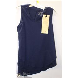 WAFFLE DESIGN WIDE STRAP TANK SIZE XS