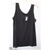 Image 1 : BLACK SATEEN TANK SIZE LARGE