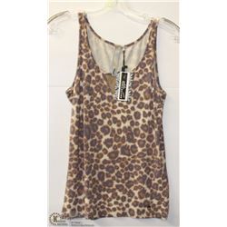 LEOPARD PRINT TANK TOP SIZE 8
