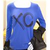 Image 1 : LONG SLEEVE "XO" SHIRT SIZE XS