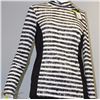 Image 1 : STRIPED MOCK NECK LONG SLEEVE TOP SIZE XS
