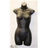 Image 1 : BLACK FULL TORSO HANGING WALL MANNEQUIN