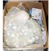 Image 1 : BOX OF DECORATIVE MARBLES AND STONES