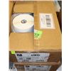 Image 1 : 2 BOXES OF CLOTHING LABELS - 12 ROLLS PER BOX