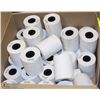 Image 1 : BOX OF THERMAL PAPER ROLLS - 2 1/4" X 75 FT