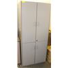 Image 1 : GREY STORAGE CABINET 31 X 71 X 16