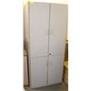 Image 1 : GREY STORAGE CABINET 31 X 71 X 16