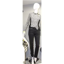 FULL BODY WHITE MANNEQUIN WITH REMOVEABLE LIMBS