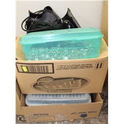 2 BOXES WITH SECURITY TAGS AND REMOVER