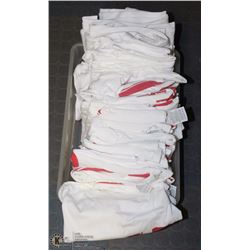 BOX OF "SALE ON NOW" T-SHIRTS ALL MEDIUM SIZE