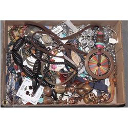 FLAT OF OVER 25 NEW COSTUME JEWELRY