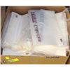 Image 1 : BOX OF SMALL LABELED SHOPPING BAGS
