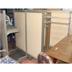 LOT OF 8 LARGE STORE DISPLAY INCLUDES ALL SHELVES