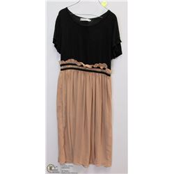 BLACK AND BROWN DRESS SIZE 3XL