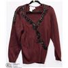 Image 1 : PURPLE SWEATER SIZE SMALL